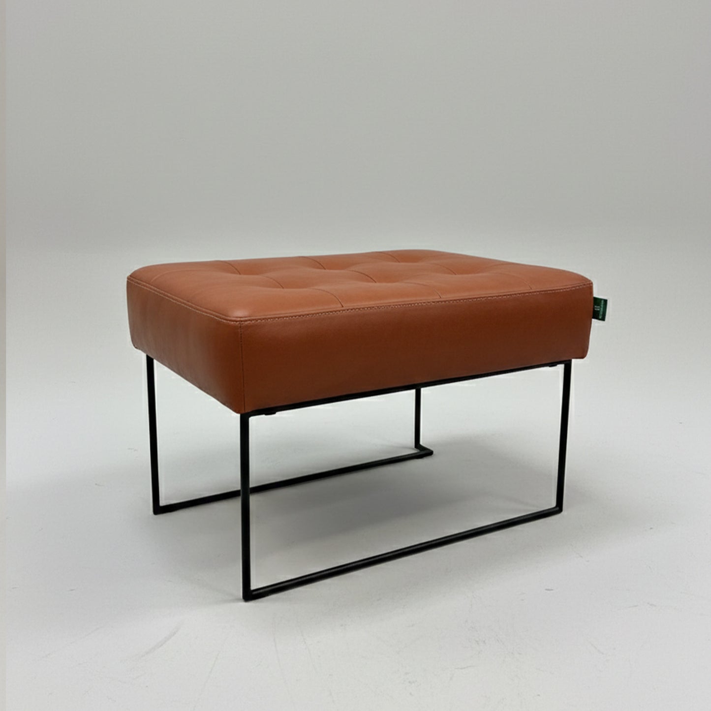 Matteo Classic Leather Stool