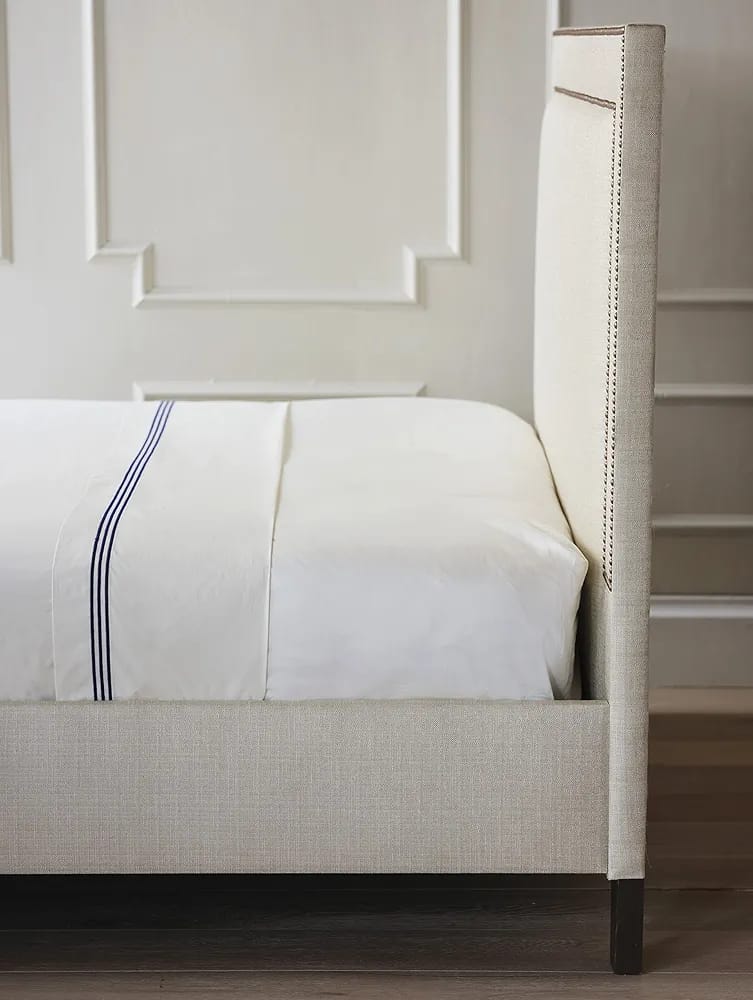 Matteo Imperial Upholstered Bed with side tables