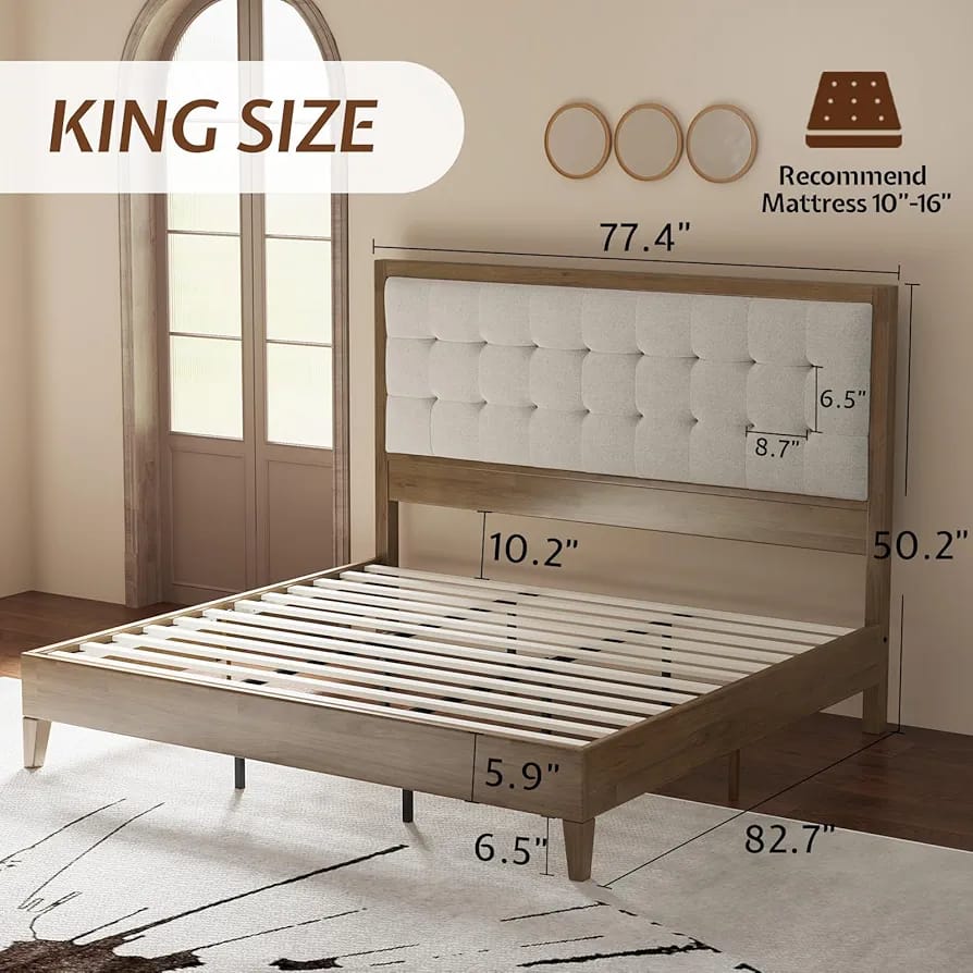 Matteo Windsor Tufted Bed