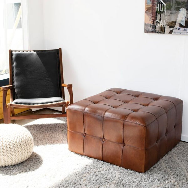 Leather Ottoman Collection