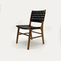 Matteo Woven Leather Dining Chair