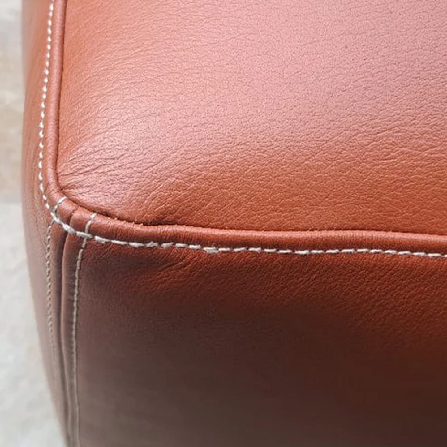 Premium Leather Ottoman