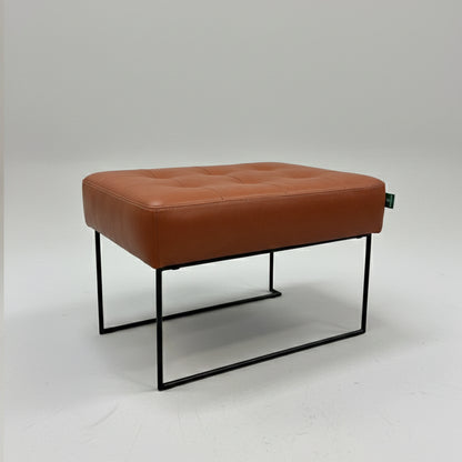 Matteo Classic Leather Stool