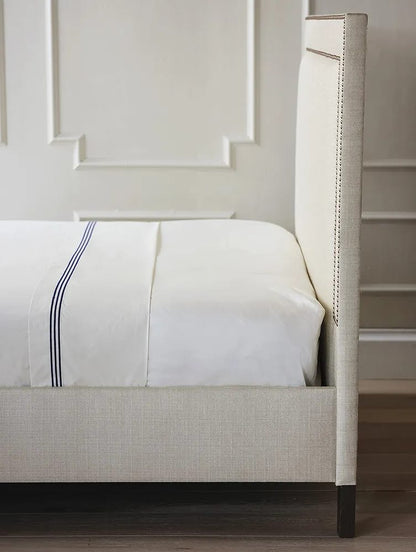 Matteo Imperial Upholstered Bed with side tables