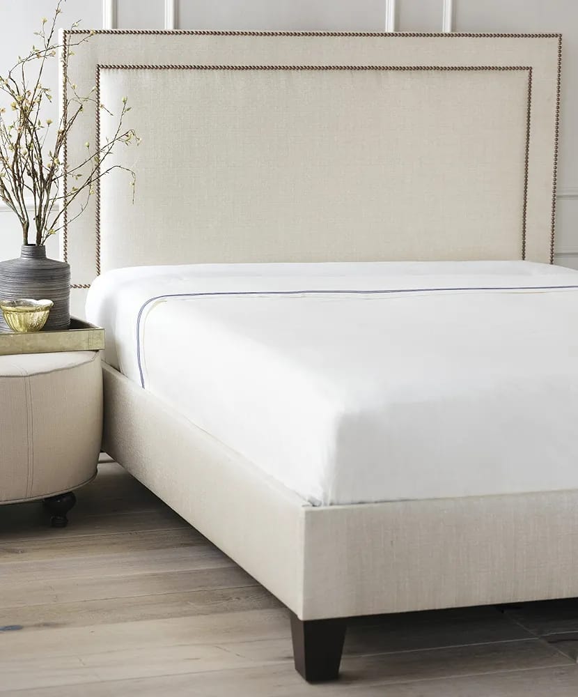 Matteo Imperial Upholstered Bed with side tables