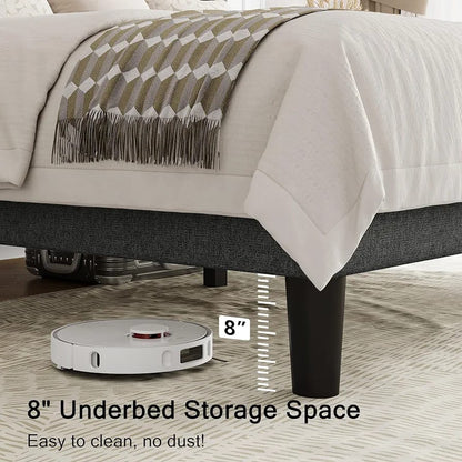 Windsor Tufted Wingback Bed