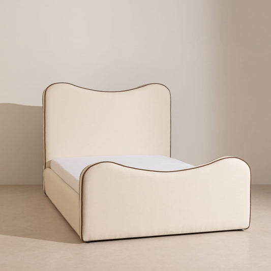 Matteo Serenity Curve Bed with side tables