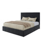 Royal Noir Upholstered Panel Bed